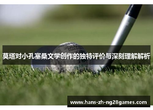 莫塔对小孔塞桑文学创作的独特评价与深刻理解解析